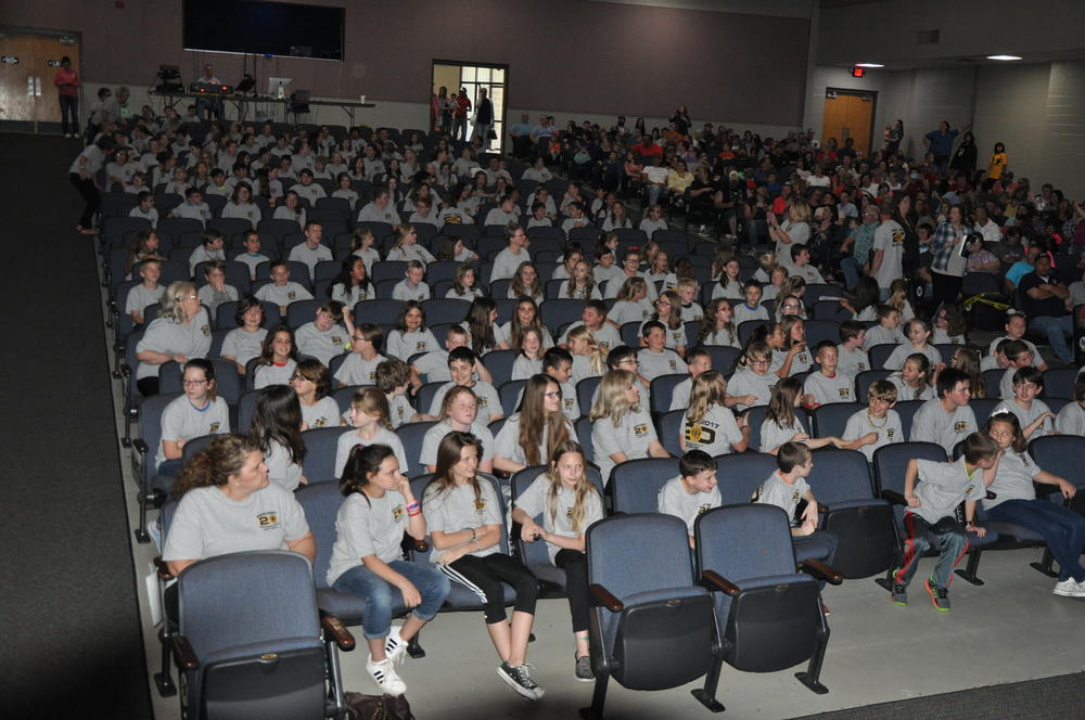 Students throughout the county this year are wearing their DARE graduation T-Shirt with the big 20 on the back,