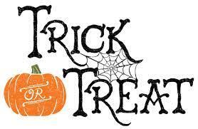 halloween trick or treat graphic