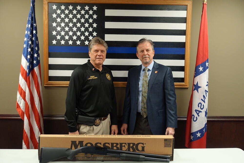 Sheriff John Montgomery and Prosecuting Attorney David Ethredge